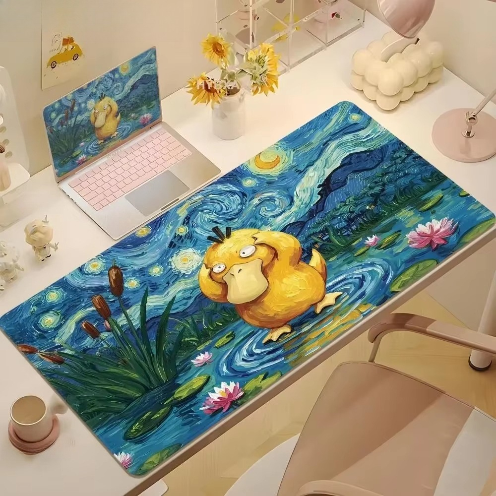 Gaming Keyboard Top - Cute Psyduck Gaming Mouse Pad PC