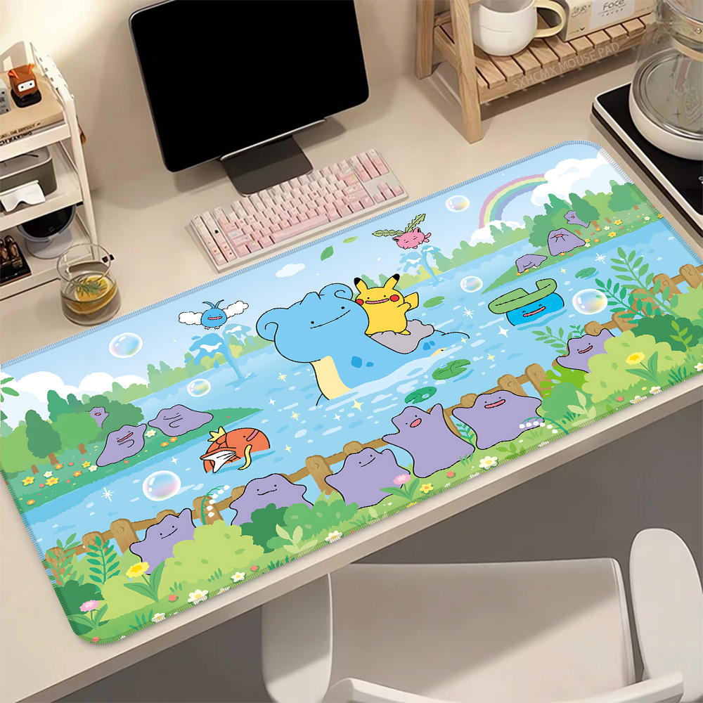 Gaming Keyboard Top - Large Gaming Mouse Pad Anti-slip Rubber