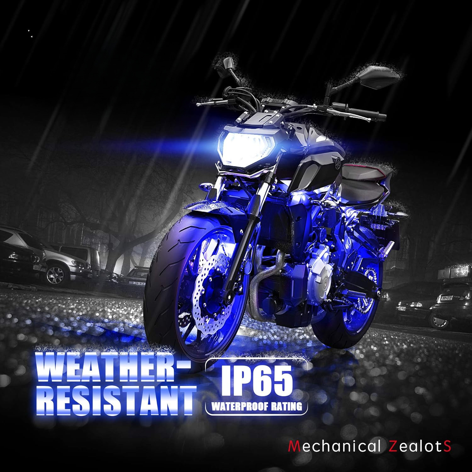 8Pcs Motorcycle LED Light Kit, – Rgb Underglow Strip recenzja i cena