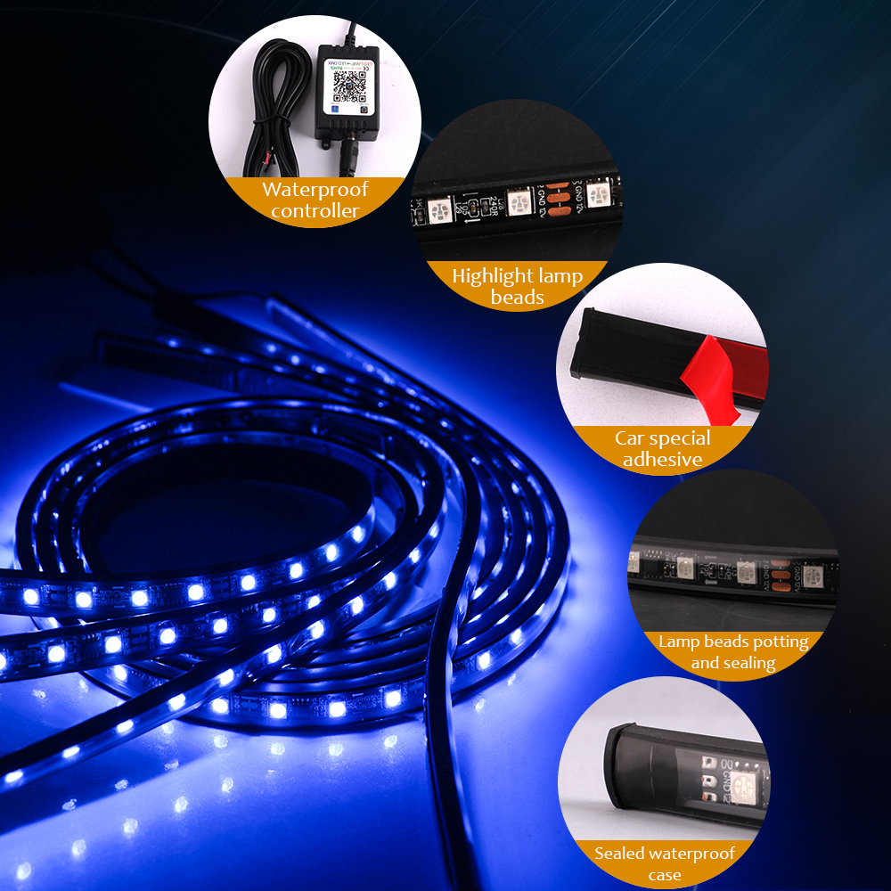 Car Underglow LED Lights Strip – Rgb Underglow Strip recenzja i cena