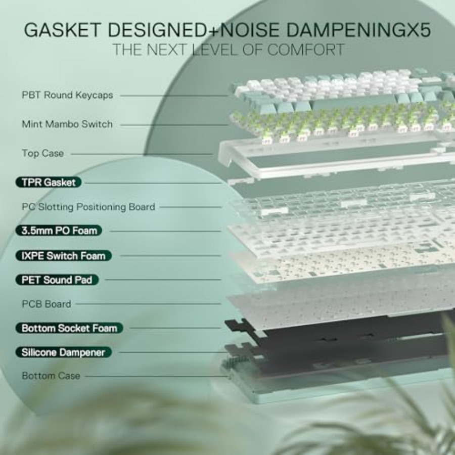 Gaming keyboard with wireless  – Gaming Keyboard No Noise recenzja i cena