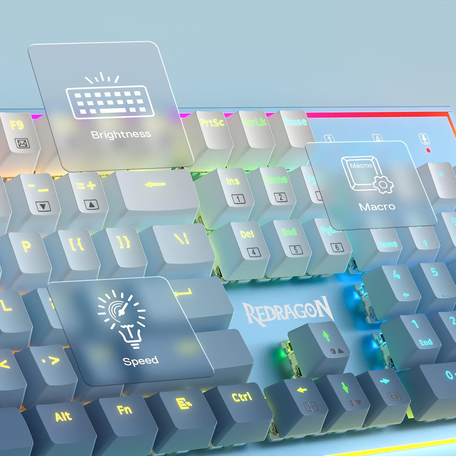 Redragon K654 RGB Gaming 104 K – Gaming Keyboard Mobile recenzja i cena