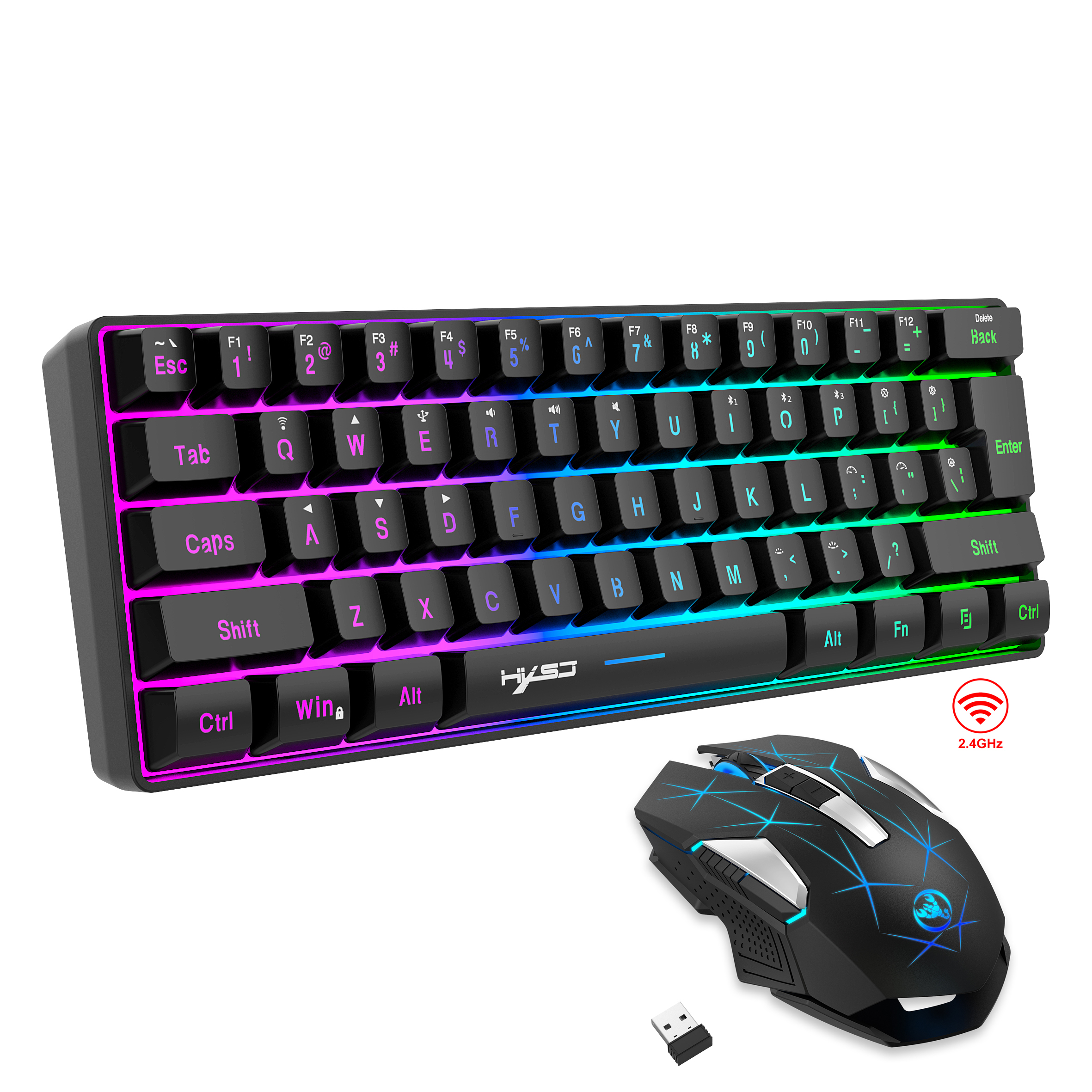 60% Wireless Gaming Keyboard a – Gaming Keyboard Mouse And Headset Combo recenzja i cena