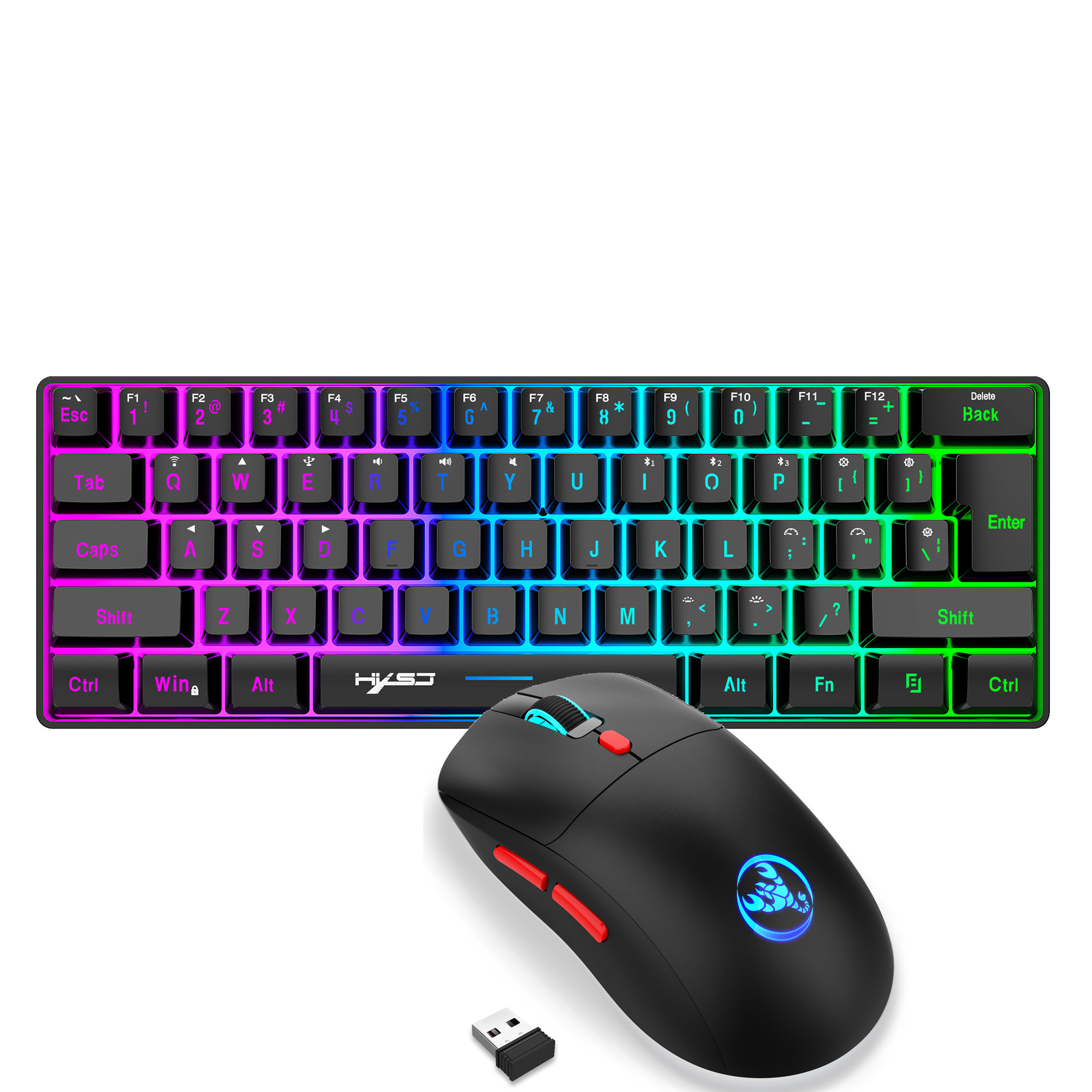 60% Wireless Gaming Keyboard a – Gaming Keyboard Mouse And Headset Combo recenzja i cena