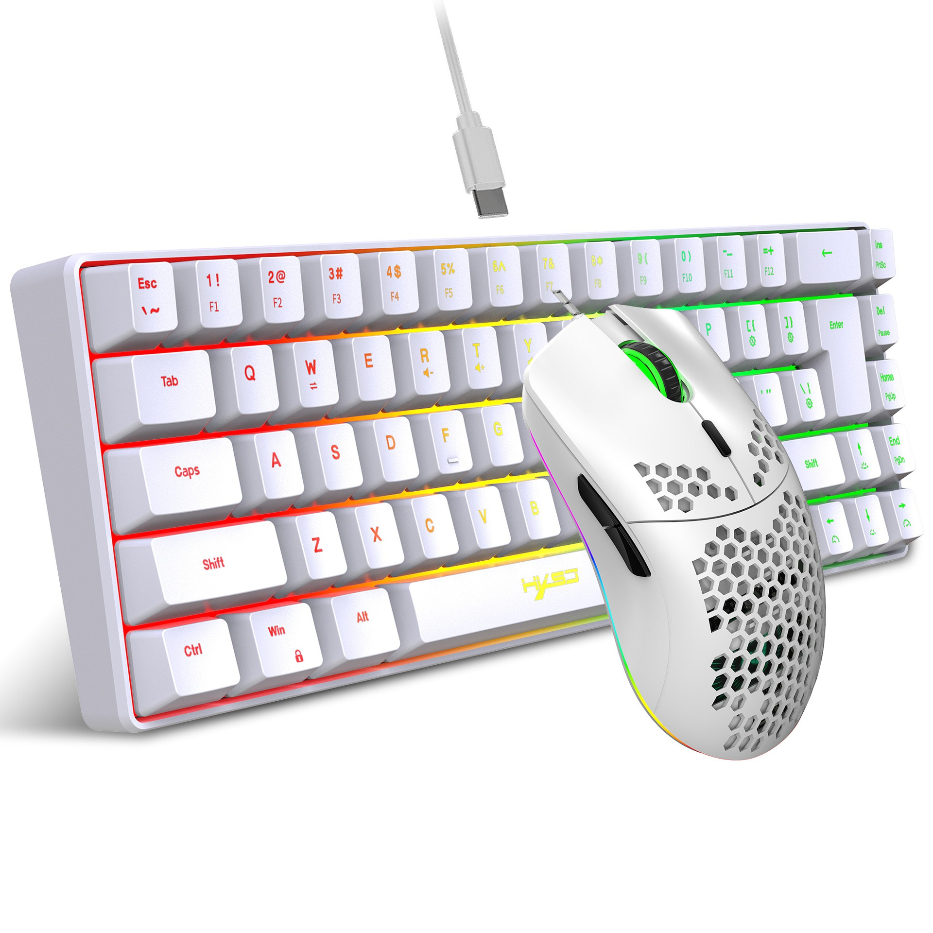 Keyboard and mouse 68key wired – Gaming Keyboard Mouse Set recenzja i cena