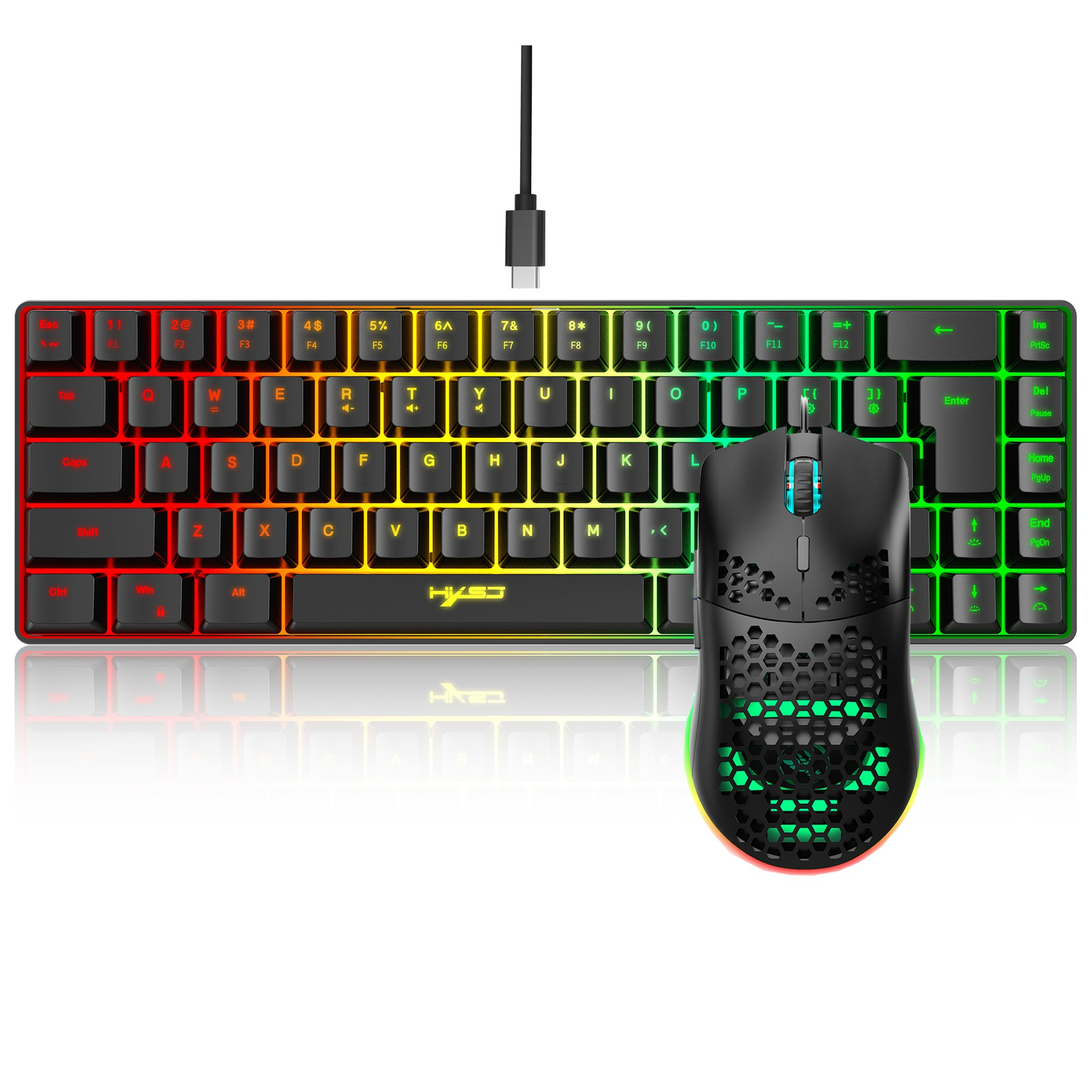 Keyboard and mouse 68key wired – Gaming Keyboard Mouse Set recenzja i cena
