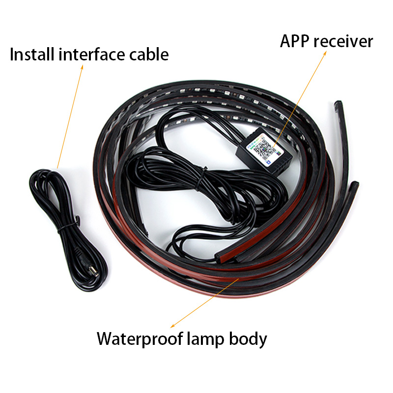 SEAMETAL Car Flexible Underglo – Rgb Underglow Strip recenzja i cena