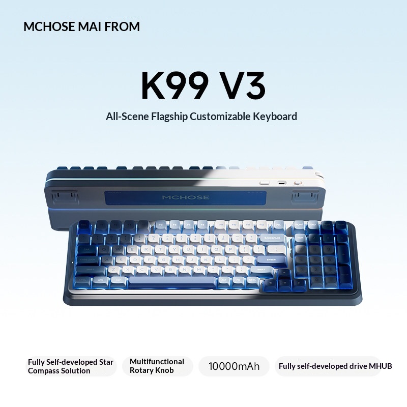 MCHOSE K99 V3 Customizable Mec – Gaming Keyboard Mechanical recenzja i cena