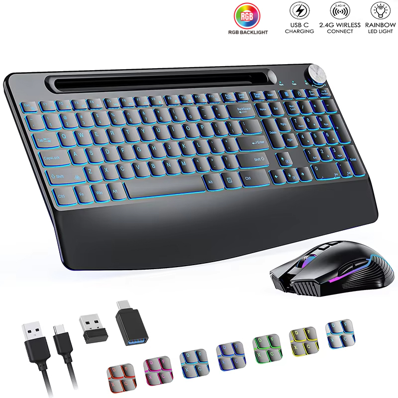 2.4G&Type-C Wireless Keyboard  – Gaming Keyboard Types recenzja i cena