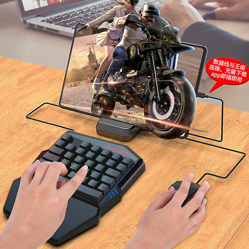 T-WOLF TF900 One Handed Keyboa – Gaming Keyboard Mobile recenzja i cena