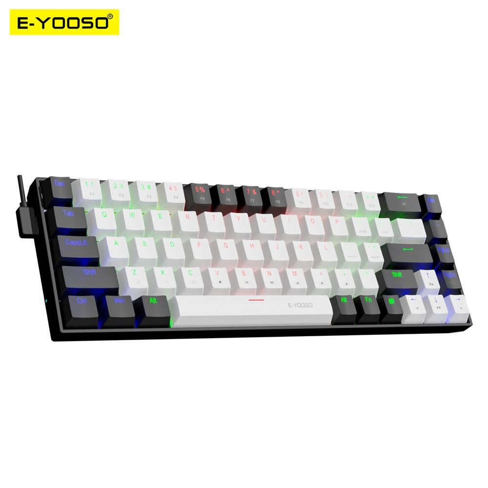 E-YOOSO Z686 USB Mini Slim Mec – Gaming Keyboard Mobile recenzja i cena