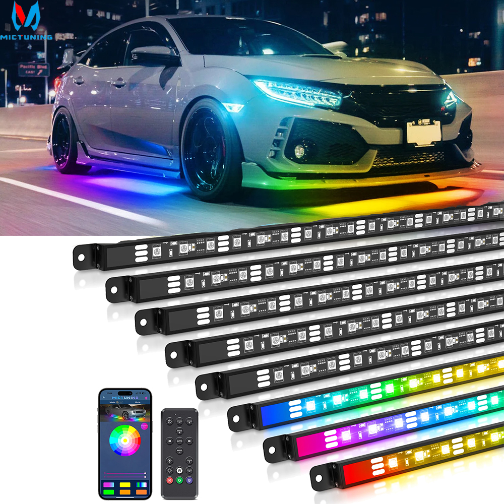 MICTUNING N8 Car Underglow Lig – Rgb Underglow Strip recenzja i cena