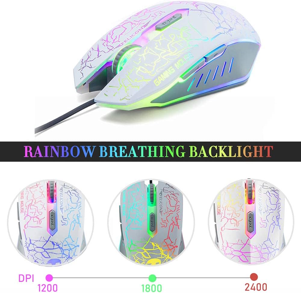 MAMBASNAKE T11 UK 100% Gaming  – Gaming Keyboard Mouse And Headset Combo recenzja i cena