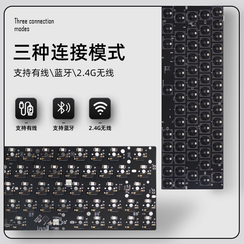GH60 Pcb Left Shift 64 Key Sin – Hot Swap Pcb recenzja i cena