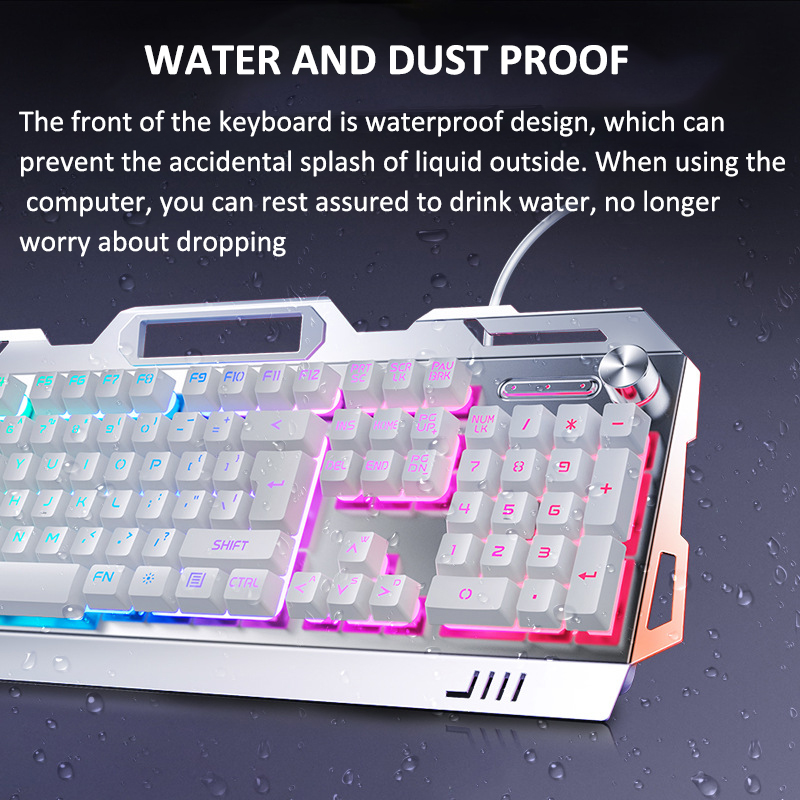 Hot sale 3-in-1 color backlit  – Gaming Keyboard Mouse And Headset Combo recenzja i cena