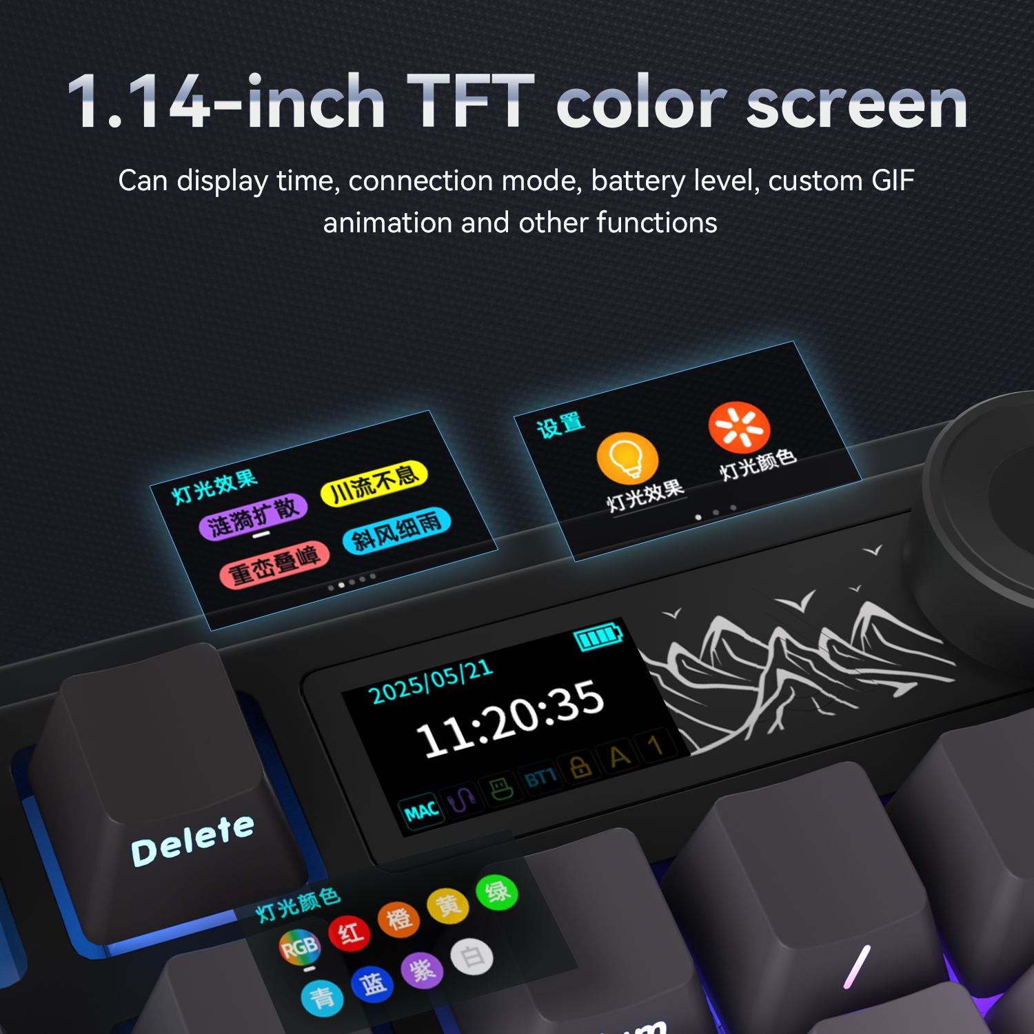 AJAZZ AK980 V2 Three-mode Wire – Gaming Keyboard No Noise recenzja i cena