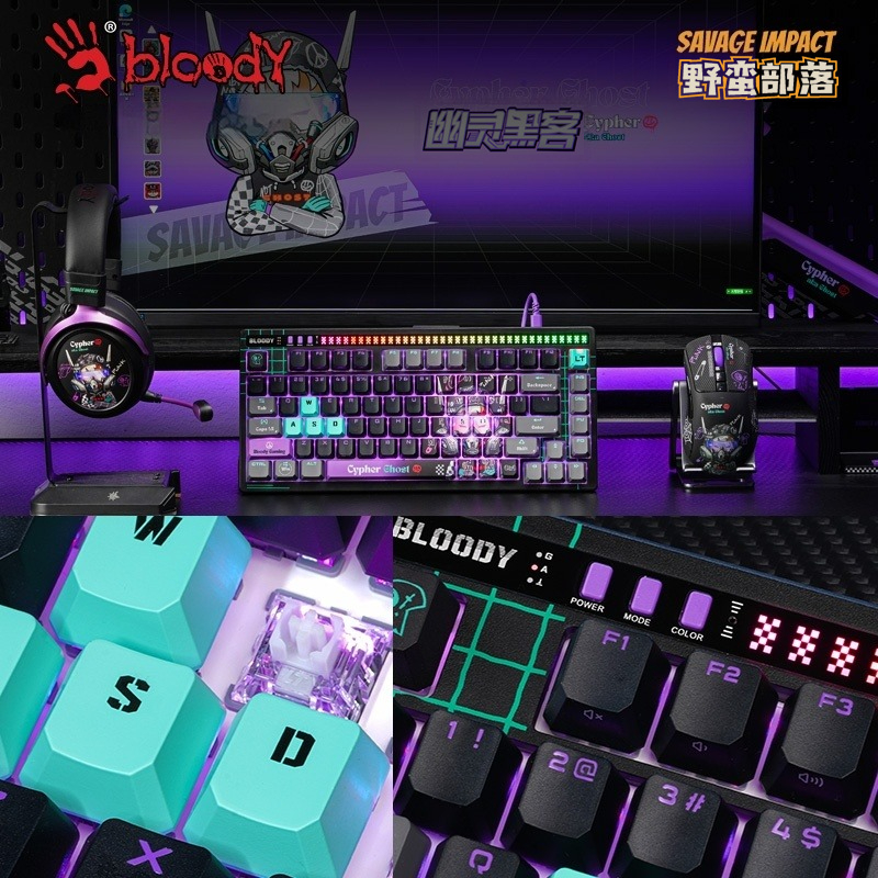 A4Tech AT75 Mechanical Keyboar – Gaming Keyboard No Noise recenzja i cena