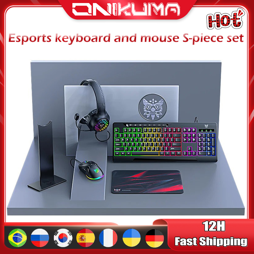 Sunlight 0025 in 1 Combo Gamin – Gaming Keyboard Mouse And Headset Combo recenzja i cena