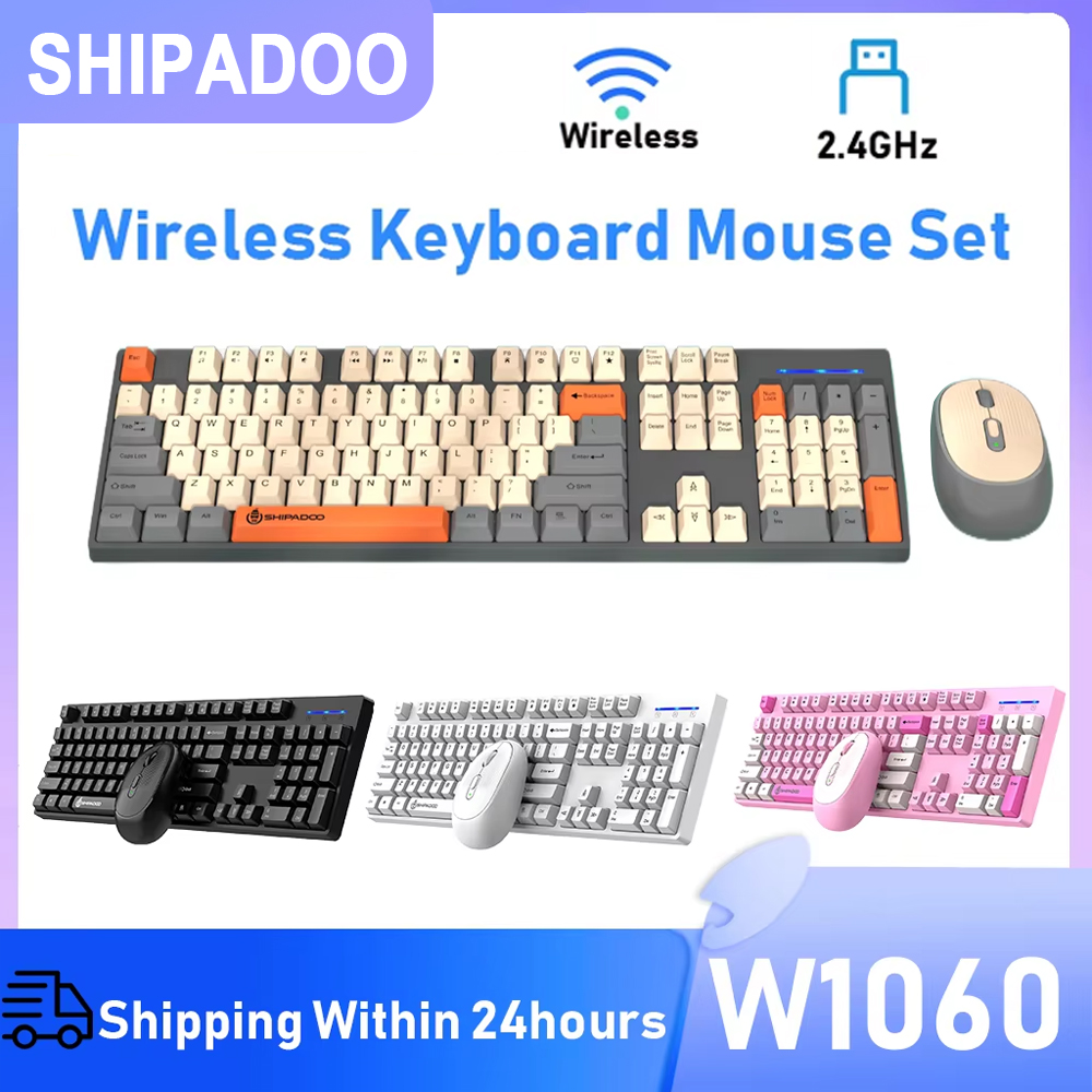 Shipadoo 2.4G USB Wireless Key – Gaming Keyboard Mouse And Headset Combo recenzja i cena