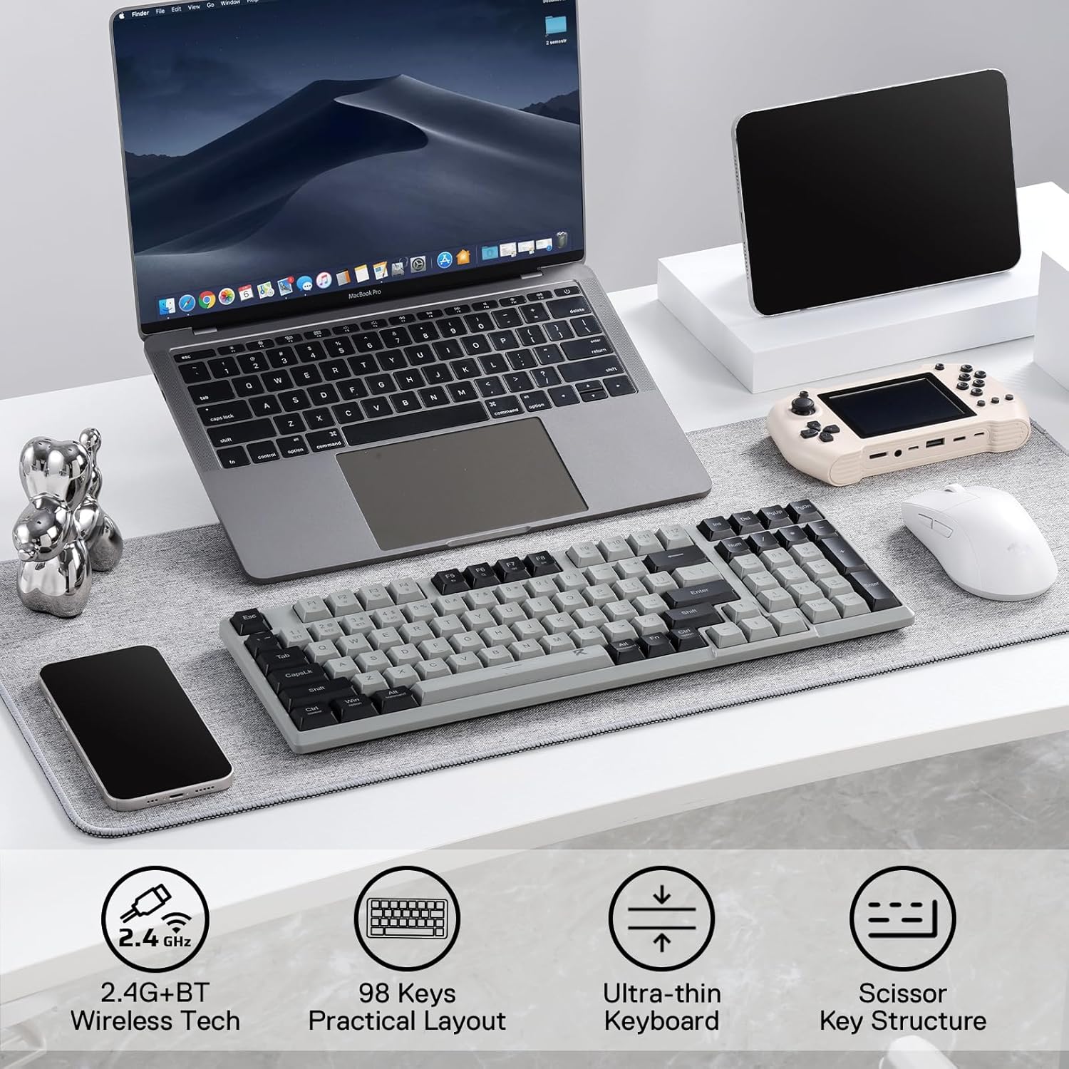 Redragon BK7114 Low-Profile 2. – Gaming Keyboard Mobile recenzja i cena