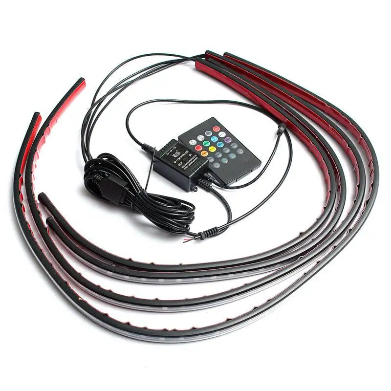 4x Waterproof RGB 5050 SMD Fle – Rgb Underglow Strip recenzja i cena
