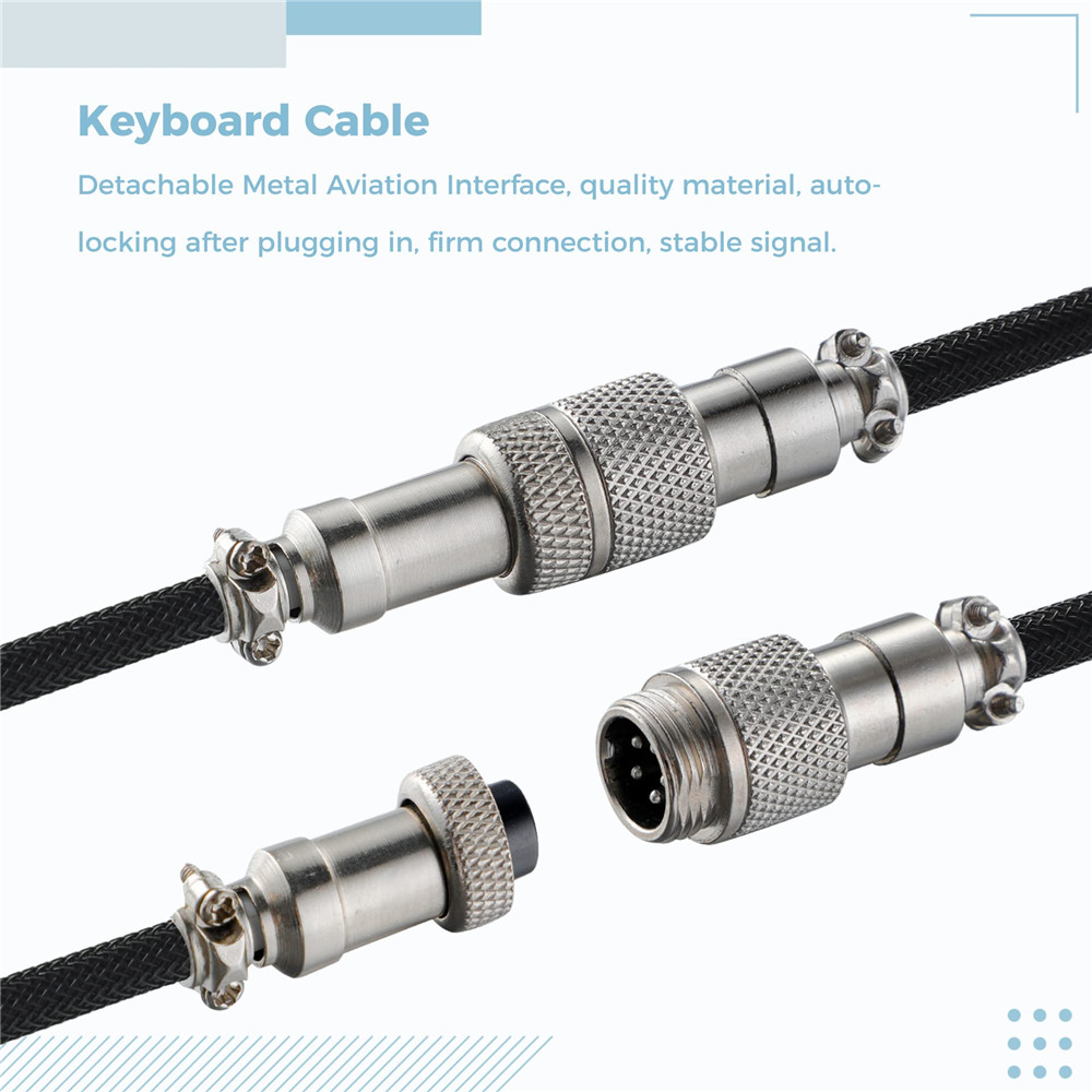 Mechanical Keyboard Coiled Cab – Gaming Keyboard Types recenzja i cena