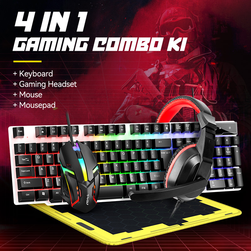 2025 Mouse Keyboard Headset Mo – Gaming Keyboard Mouse And Headset Combo recenzja i cena