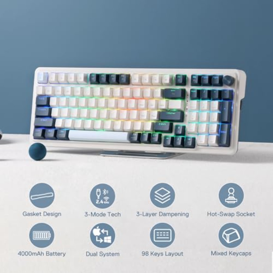 K686 PRO Wireless Gasket RGB G – Gaming Keyboard No Noise recenzja i cena