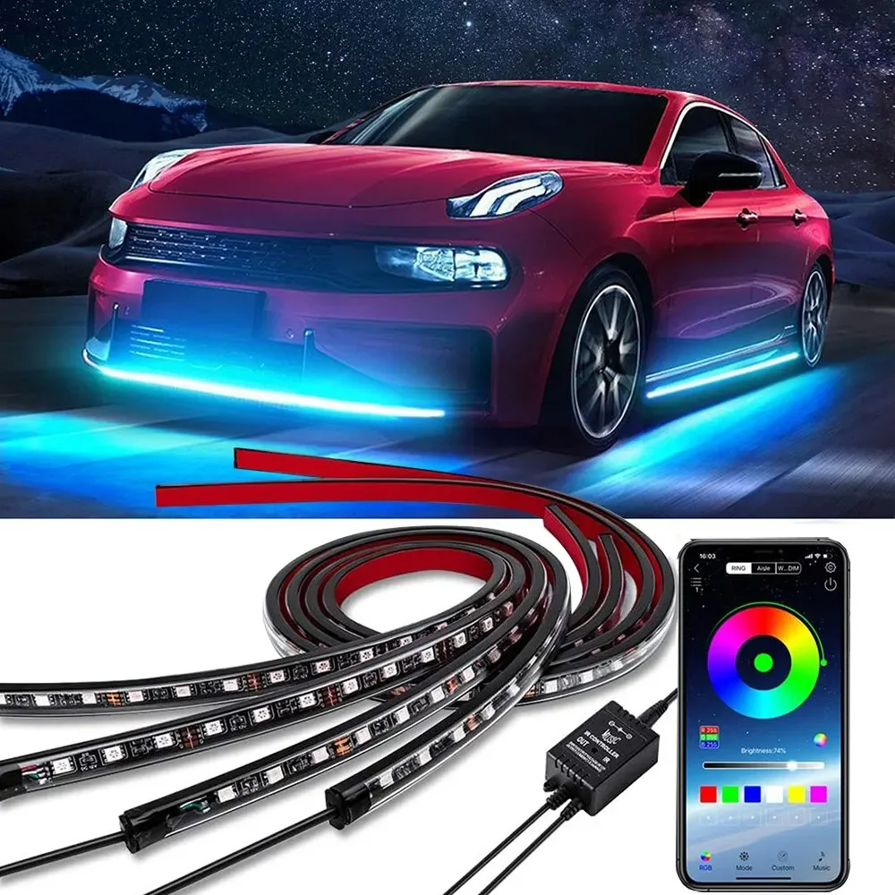 Neon LED RGB Car Underglow Bot – Rgb Underglow Strip recenzja i cena