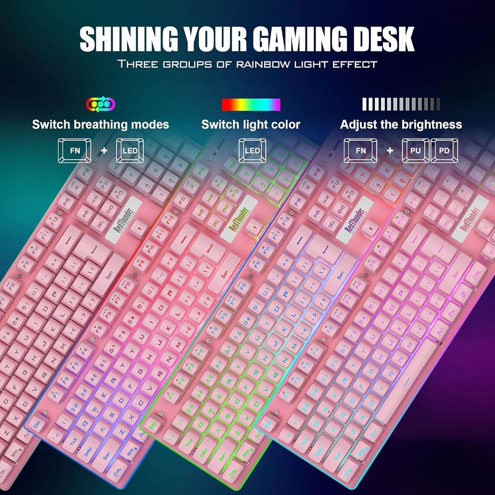 Wireless Gaming Keyboard and M – Gaming Keyboard Mouse Set recenzja i cena
