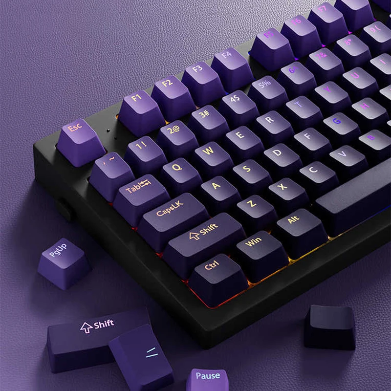 Custom Gradient Violet OEM Pro – Gaming Keyboard Top recenzja i cena