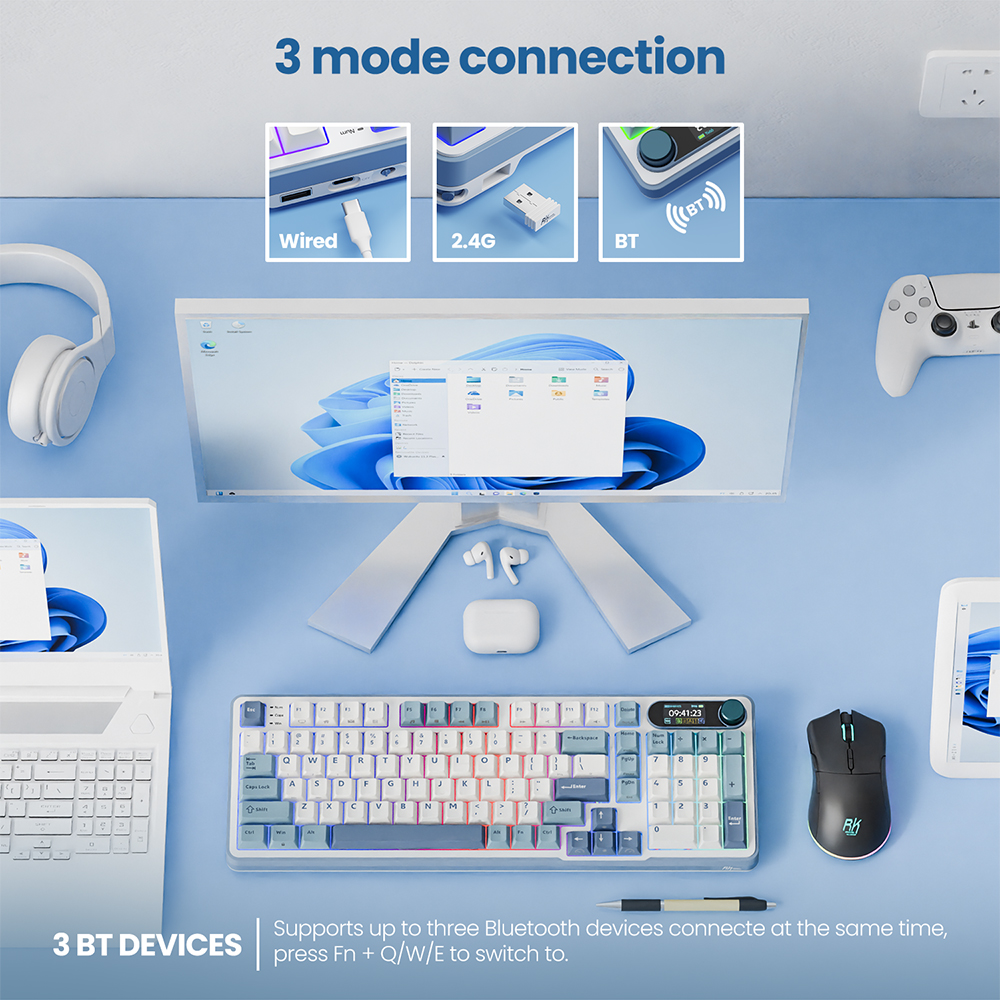 RK ROYAL KLUDGE S98 Mechanical – Gaming Keyboard Mobile recenzja i cena