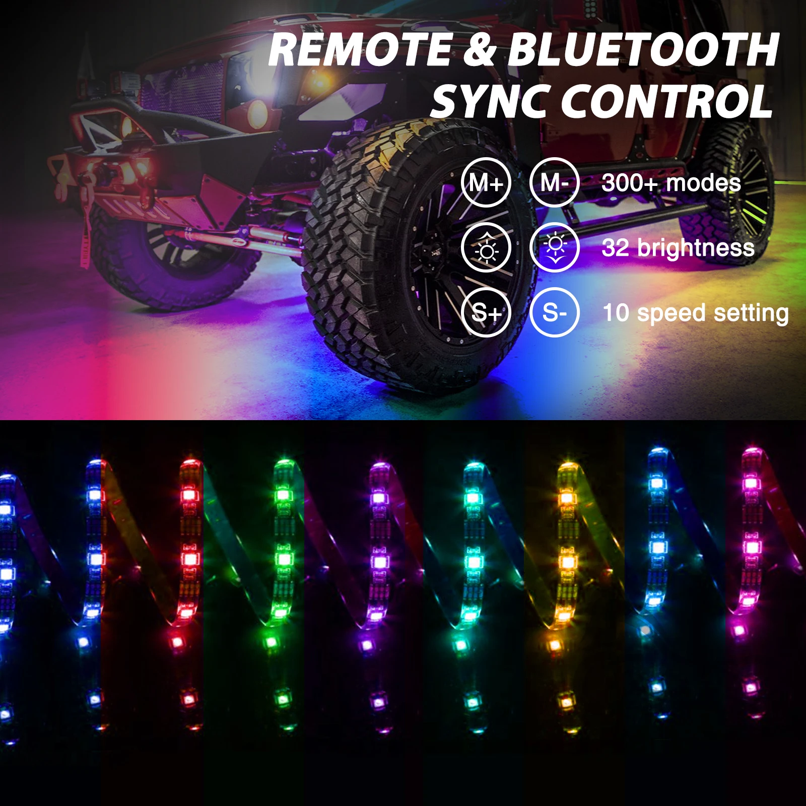Car Flexible Underglow Strip L – Rgb Underglow Strip recenzja i cena