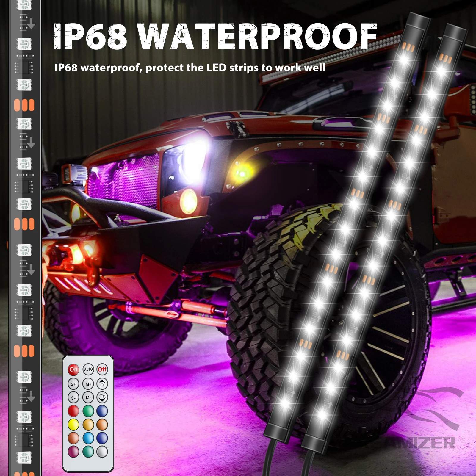 Car Flexible Underglow Strip L – Rgb Underglow Strip recenzja i cena