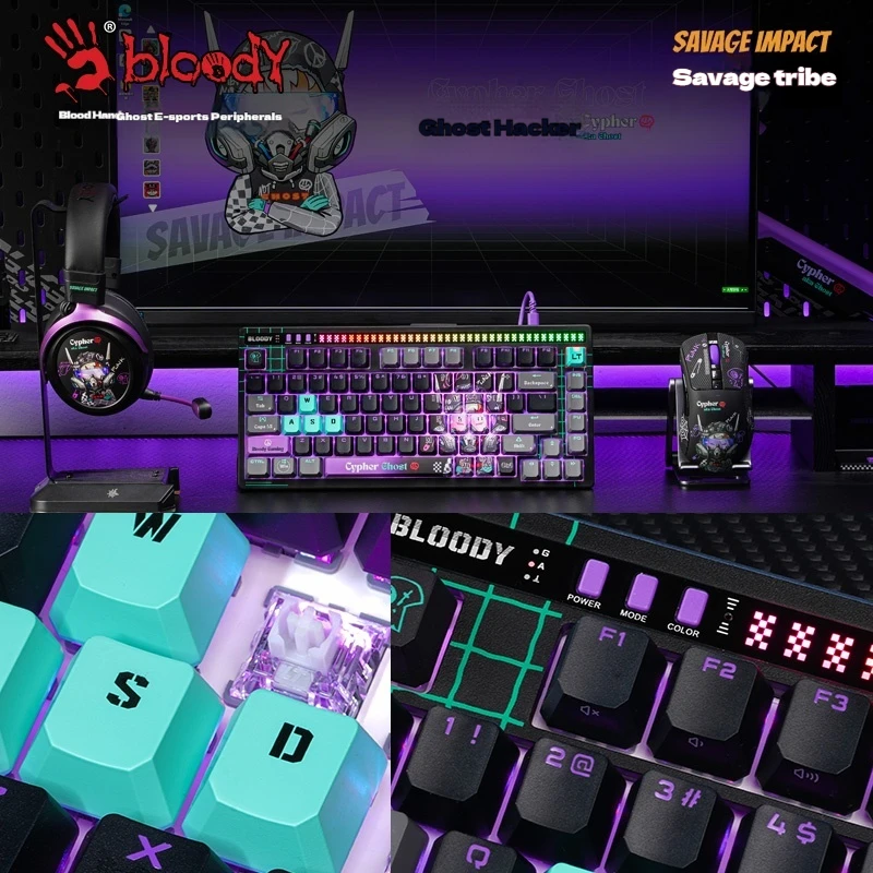 A4Tech Bloody Savage Impact AT – Gaming Keyboard No Noise recenzja i cena
