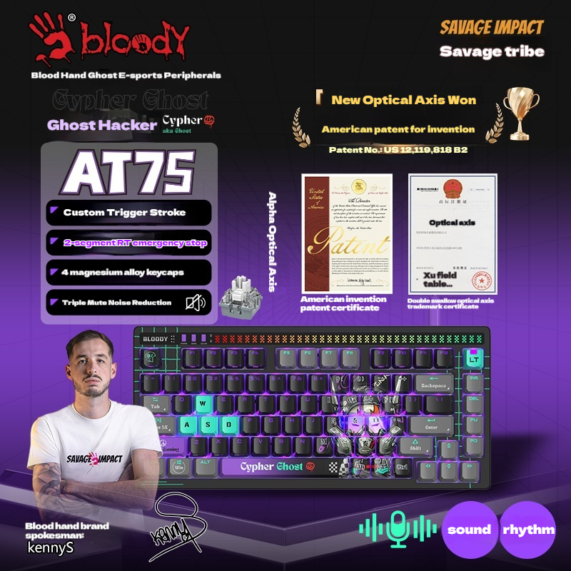 A4Tech Bloody Savage Impact AT – Gaming Keyboard No Noise recenzja i cena