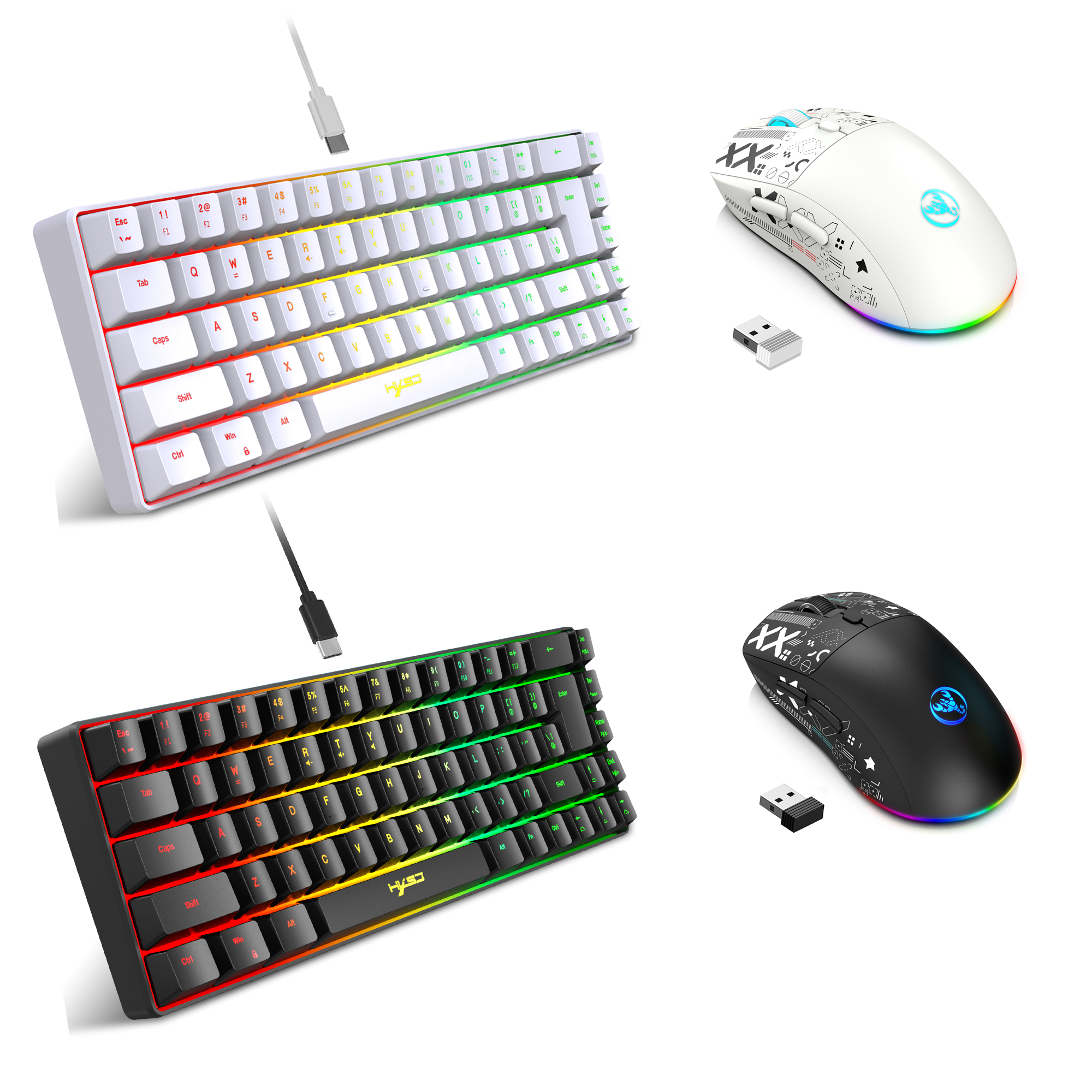 60% gaming Keyboard and mouse  – Gaming Keyboard Mouse And Headset Combo recenzja i cena