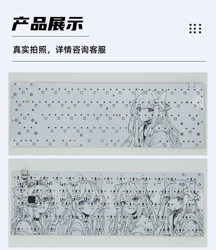 Hall Effect keyboard pcb colou – Hot Swap Pcb recenzja i cena
