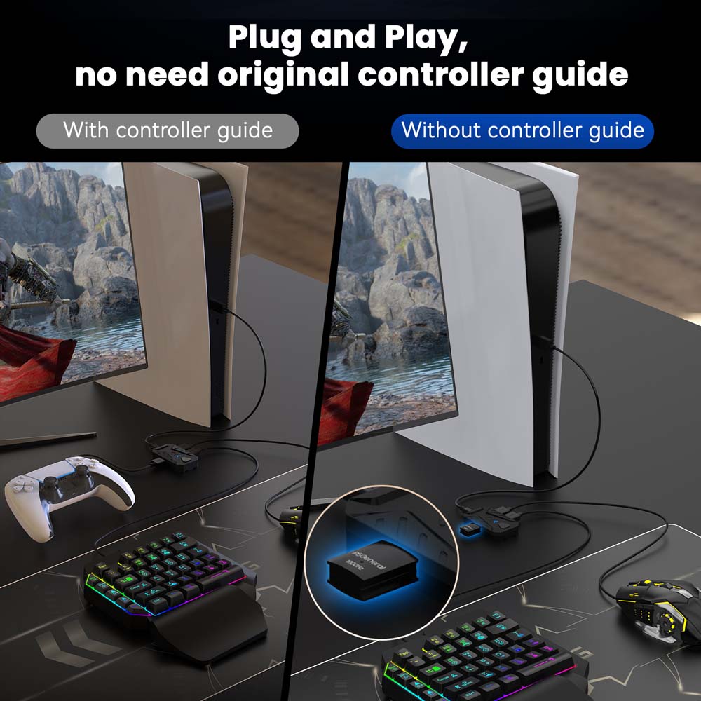 for PS5 Gaming Keyboard Mouse  – Gaming Keyboard Types recenzja i cena