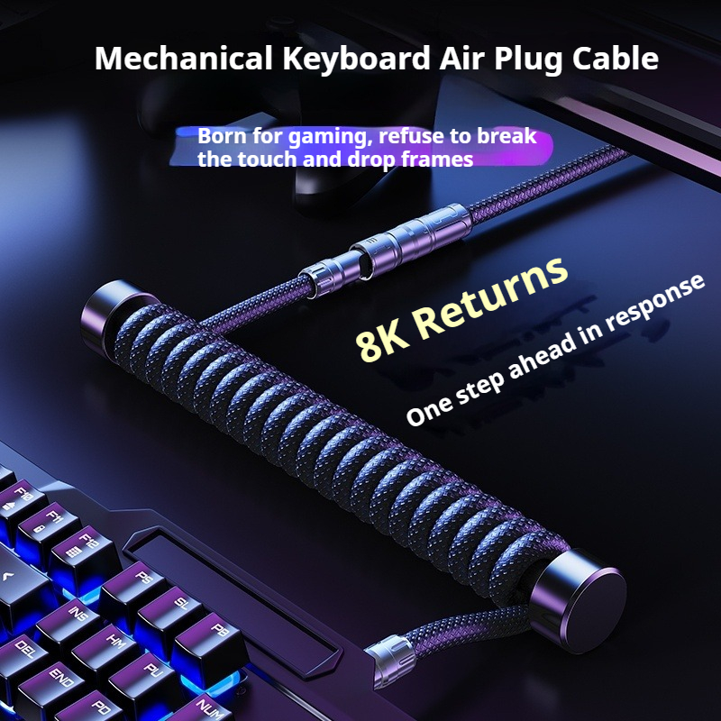 Eary 1.2m Coiled Keyboard Cabl – Gaming Keyboard Types recenzja i cena