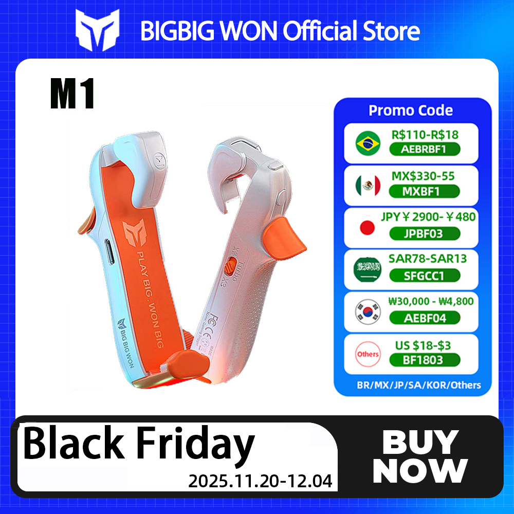 BIGBIG WON M1 Mobile Shooting  – Gaming Keyboard Mobile recenzja i cena
