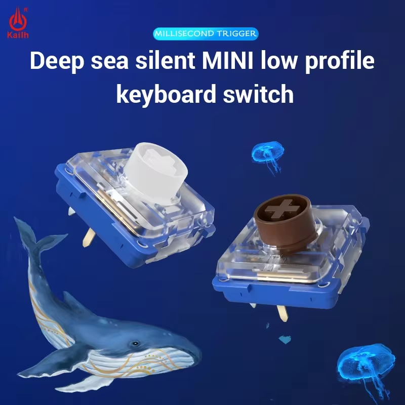 Kailh Deep Sea Silent Mini Hit – Gaming Keyboard Ergo recenzja i cena