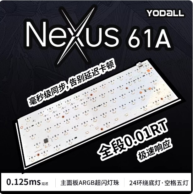 0.01RT Nexus61A HE PCB compati – Hot Swap Pcb recenzja i cena
