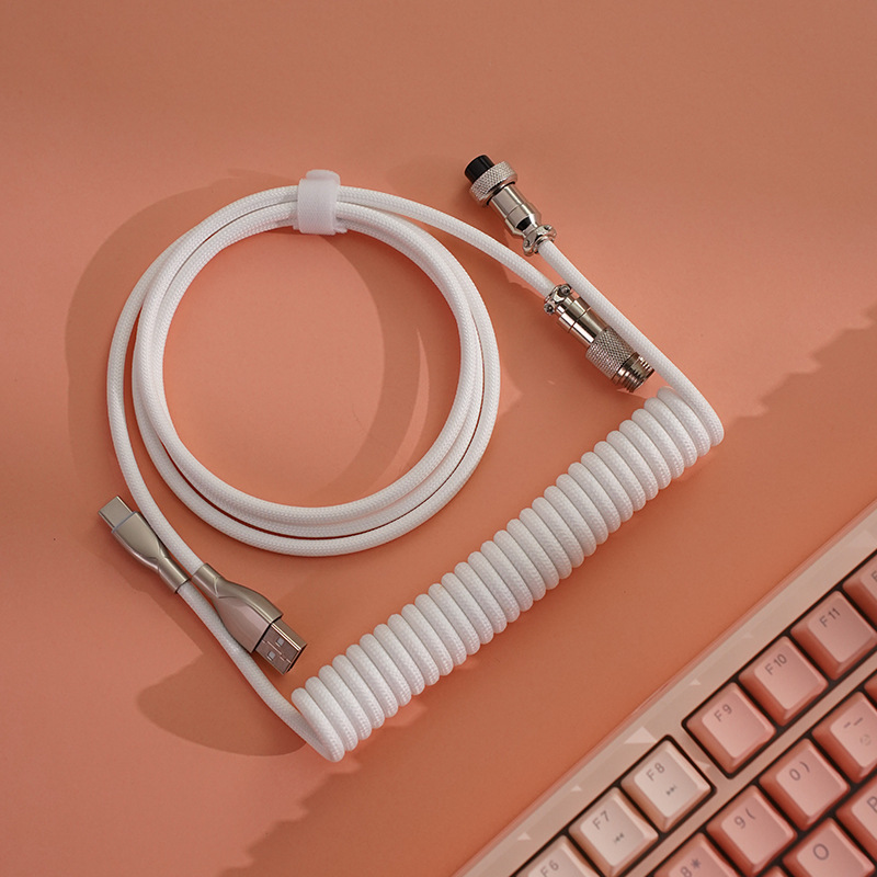 Type C USB aviator coiling cab – Gaming Keyboard Types recenzja i cena