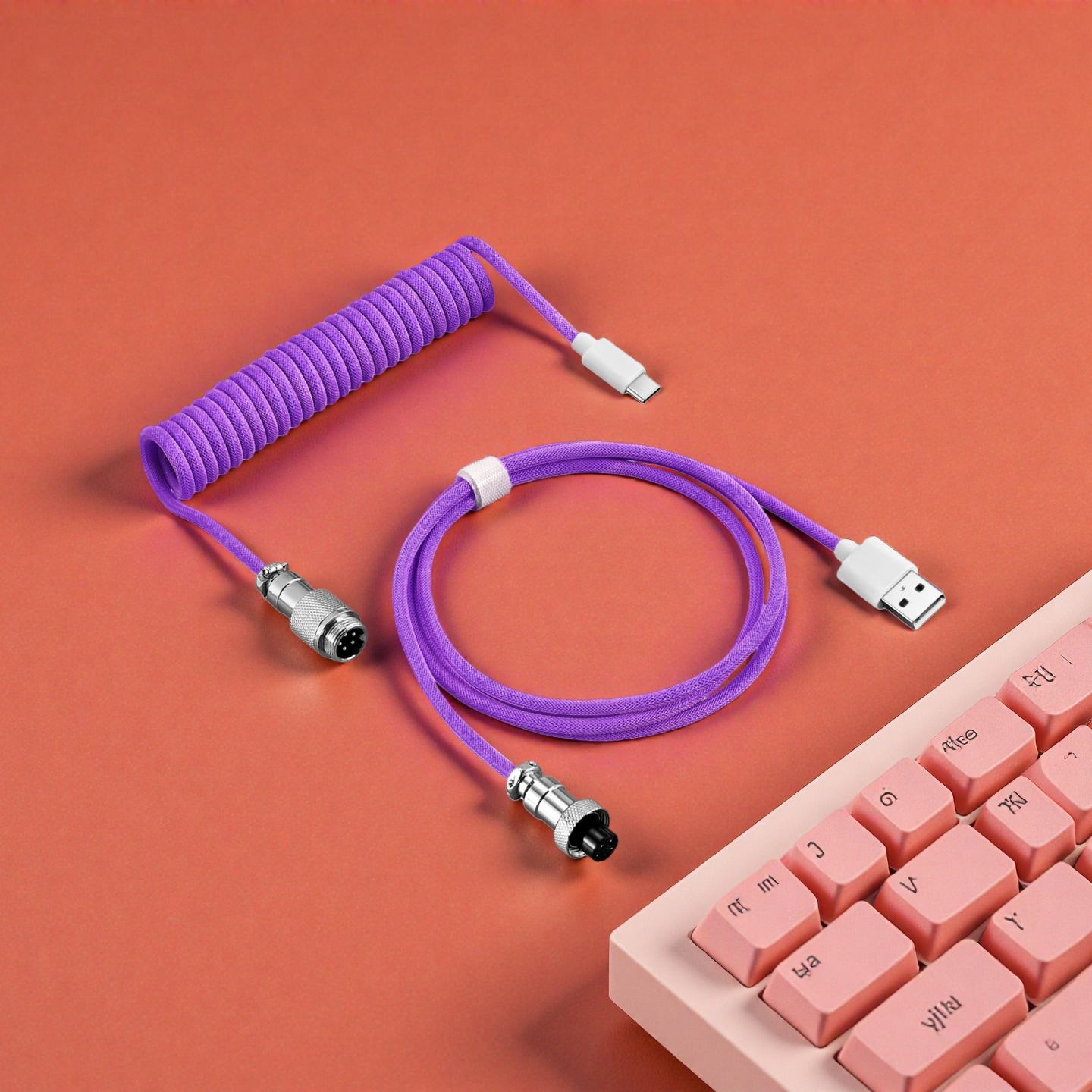 Type C USB aviator coiling cab – Gaming Keyboard Types recenzja i cena