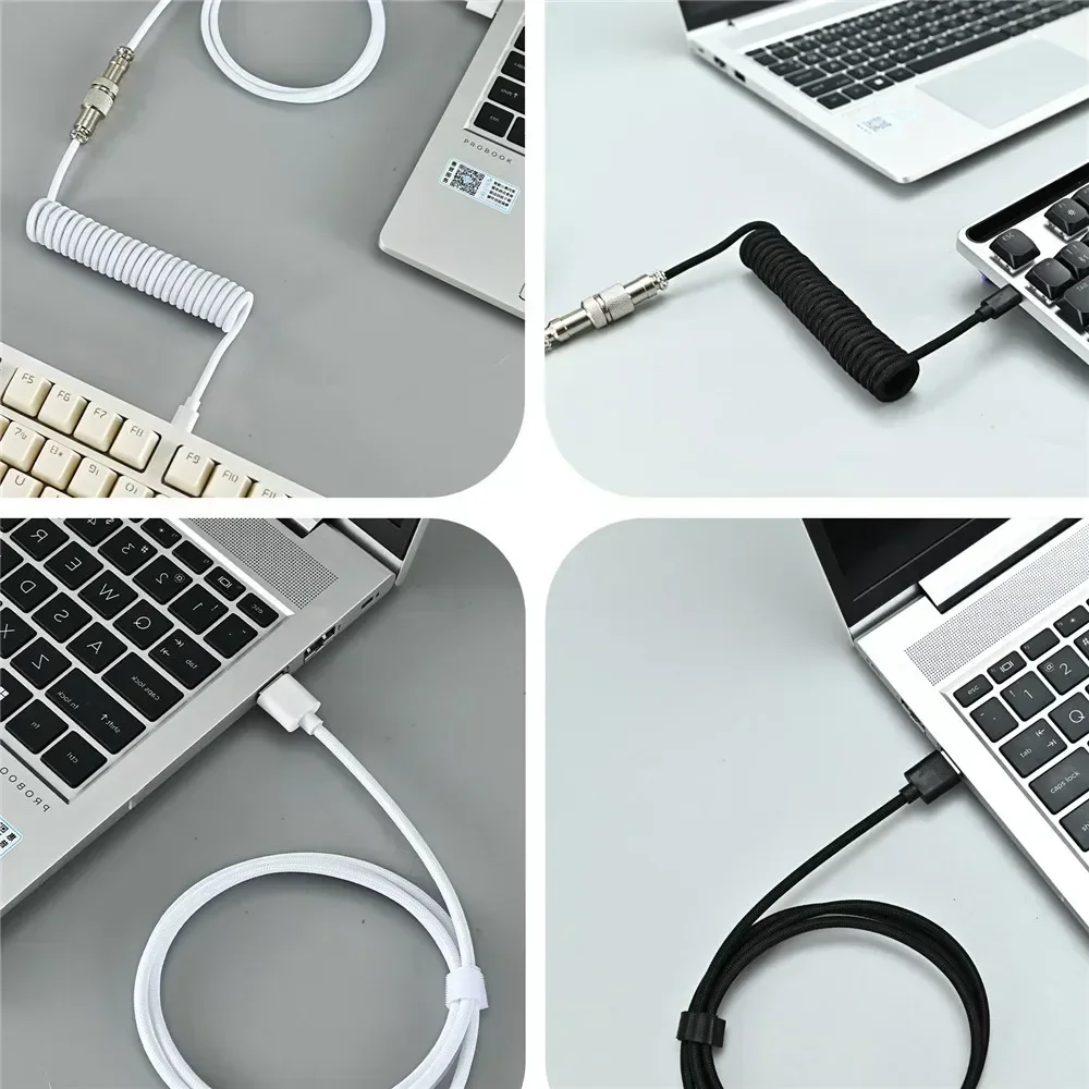 Type C USB aviator coiling cab – Gaming Keyboard Types recenzja i cena