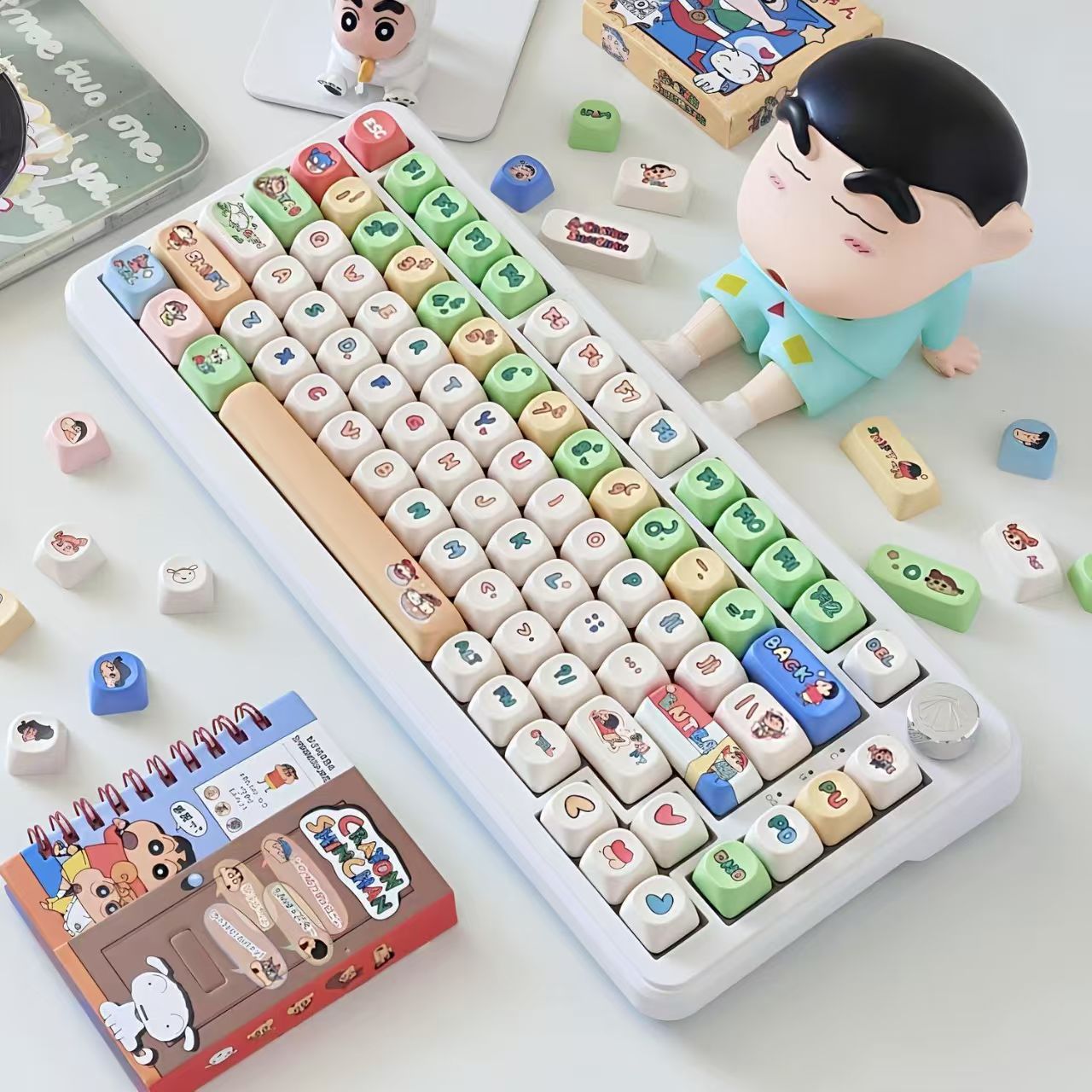 Crayon Shin-chan MOA Keycap Cu – Gaming Keyboard Mechanical recenzja i cena