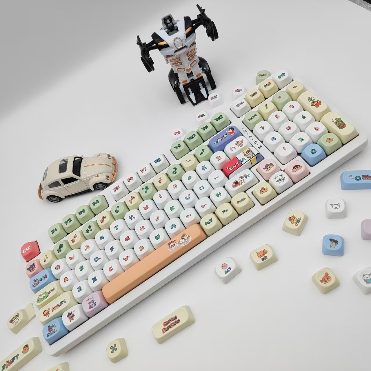 Crayon Shin-chan MOA Keycap Cu – Gaming Keyboard Mechanical recenzja i cena