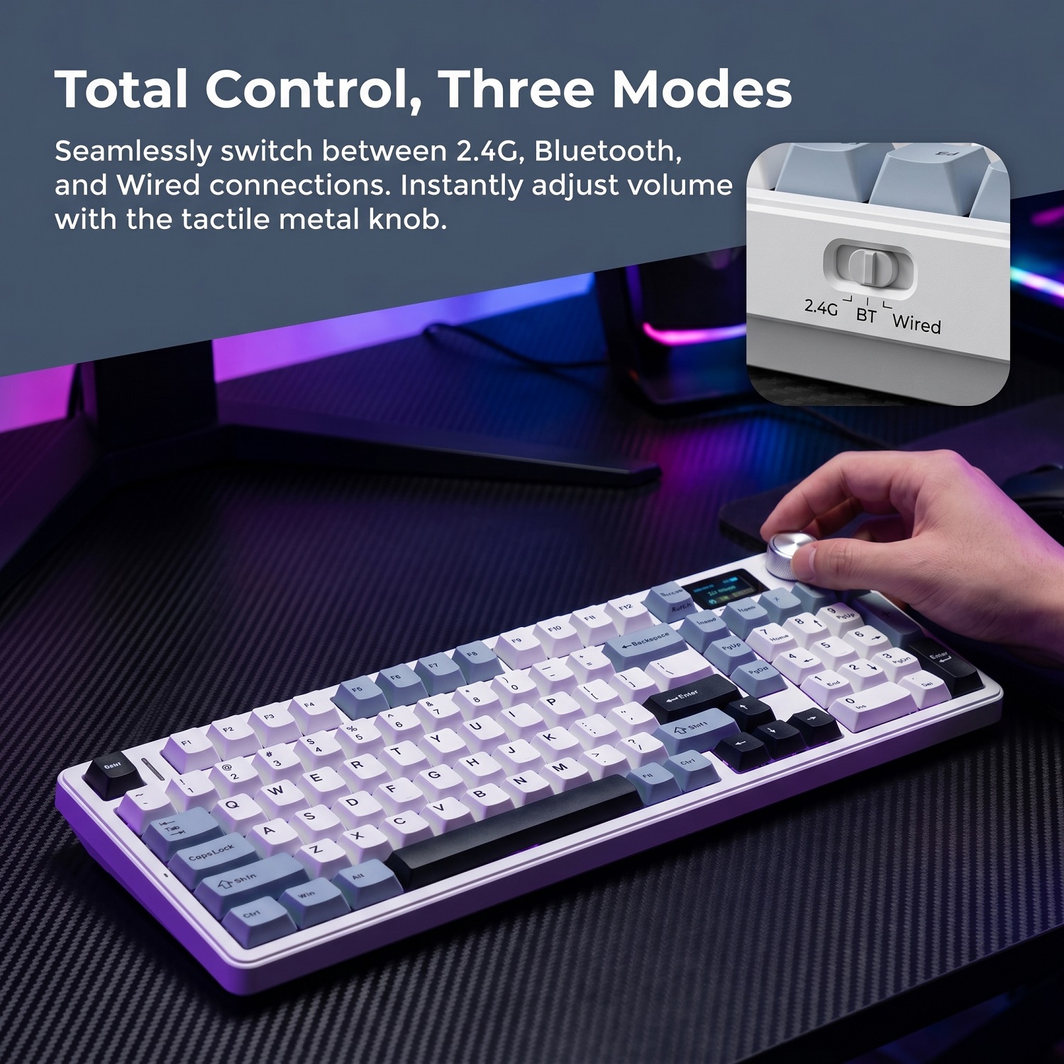 New AULA F99 Max Gasket Mechan – Gaming Keyboard Mechanical recenzja i cena