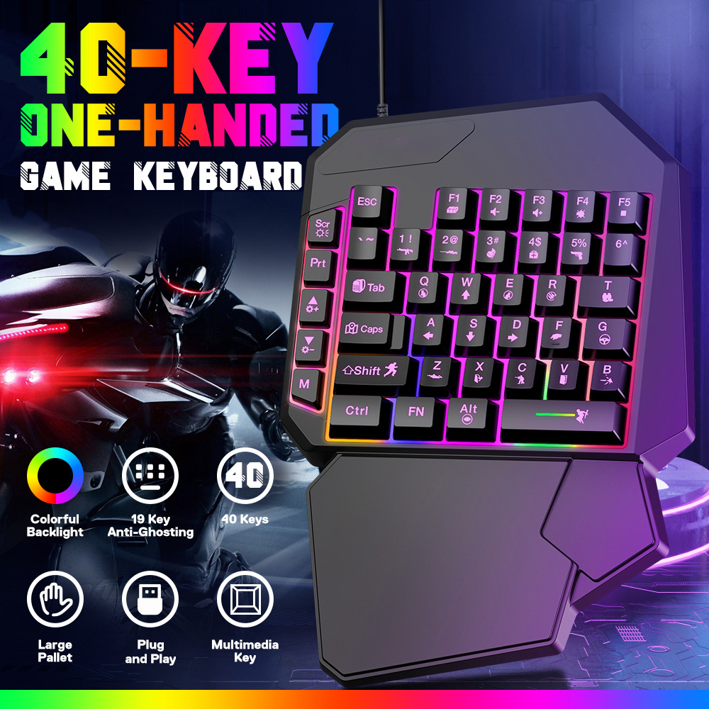 NEW HOT Game Artifact OneHande – Gaming Keyboard Mouse Set recenzja i cena